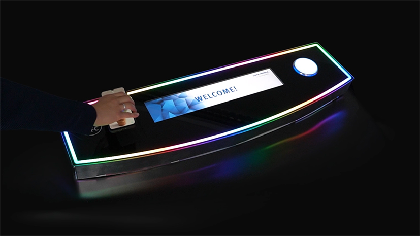 New button deck monitor - inductive charging New button deck monitor - inductive charging