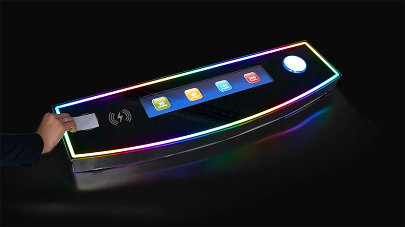 New button deck monitor - NFC technology New button deck monitor - NFC technology