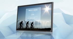 55 inch UHD2 monitor for digital signage applications